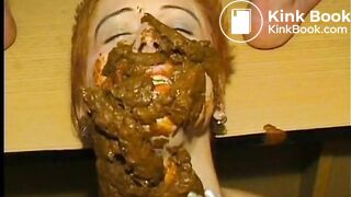 Scat_Face 0 | 3 men for dirty scat whore