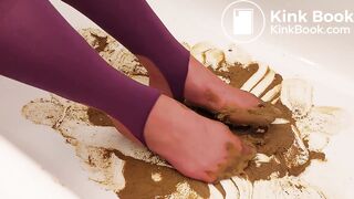 sexy nylon feet in fido gift very dirty and smelly