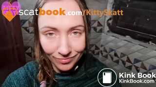 Huge bloated gassy ashram log