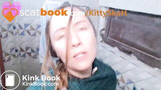 Huge bloated gassy ashram log