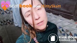 Huge bloated gassy ashram log