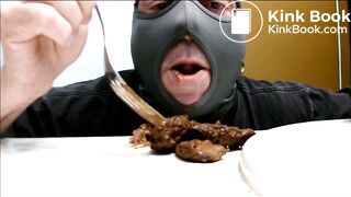 swallowing shit with a fork