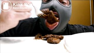 swallowing shit with a fork