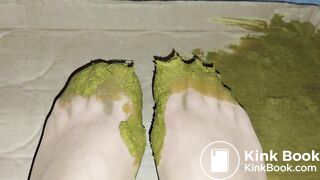 sexy chinese feet full of scat in pantyhose 2