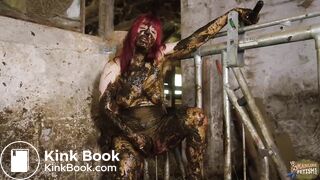 Ankle deep in cowshit