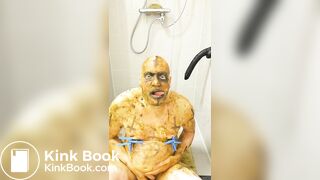 satan scat slave takes a scat session treatment