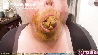 Trans Girl Sucks on Her Massive Turd (Slideshow)