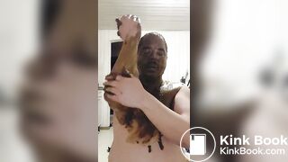 Shit smearing all over me