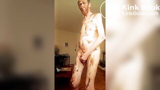 shit wanking and nude