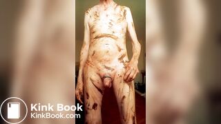 shit wanking and nude