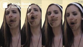 The bottom of the food chain Eat own shit