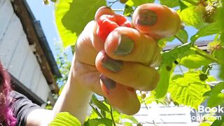 Nerdy Faery - Poop and Pee Fountain in the garden
