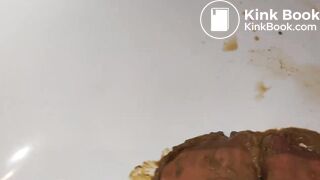 disgusting asian in sexy pantyhose shit 2