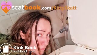 Massive toilet clog log