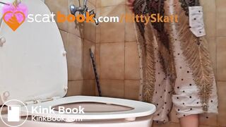 Massive toilet clog log