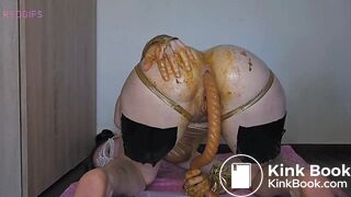 Slut dirty anal and sucking