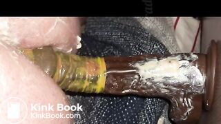 Male solo anal dildo play with scat 5/22/25