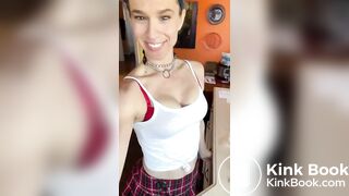 Sexy SCAT girl poops and fills your order SHIT JOI