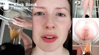 Human Toilet - Cute Girl Diarrhea Swallow