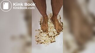 Shit sweater on my lovely feet