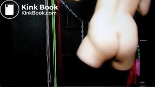 Latina cam girl eats shit swallows and pukes