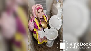 Toilet Helper TTS, bimbo begs you to use toilet!