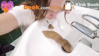 Naughty desperate sink log