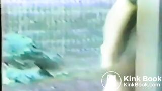 Sexy American MILF in a BDSM & enema session