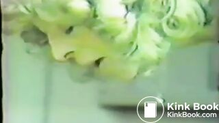 Sexy American MILF in a BDSM & enema session