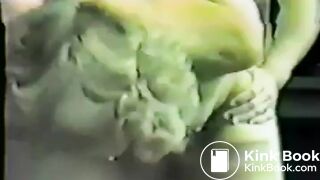 Sexy American MILF in a BDSM & enema session