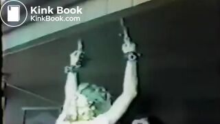 Sexy American MILF in a BDSM & enema session