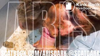 Awesome blowjob filled with shit @scatdark