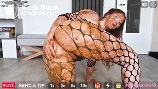 French Scat shit on her own face 2/2 ????53#