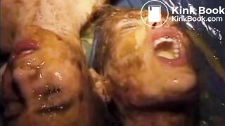 Rimming, enema and eating shit