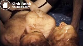 Rimming, enema and eating shit