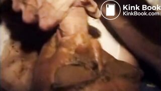 Rimming, enema and eating shit