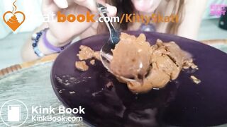 POV poop plate feeding