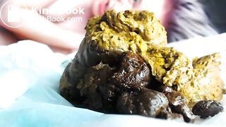 Another video from beautiful scat girl