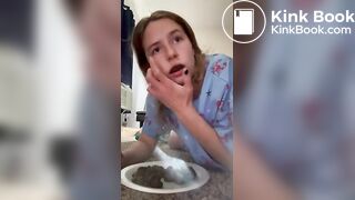 Retard cunt eat shit