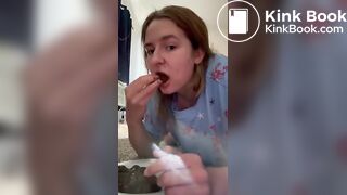 Retard cunt eat shit