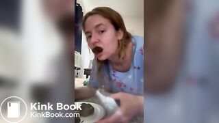 Retard cunt eat shit