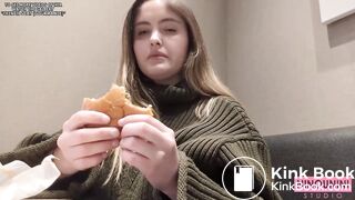 French scat eat at McDonald's????62#