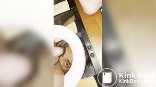 Asian shit hole eating