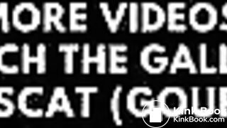 French Scat learns what a toilet is for.????77#