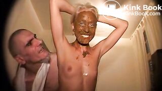 Scat_Face 21 | Slut humiliated with shit on face