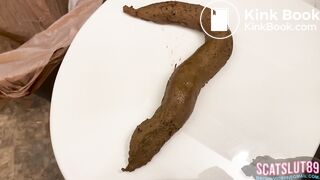 Super Long Shit from Trans BBW