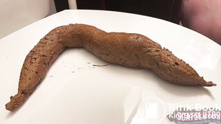 Super Long Shit from Trans BBW