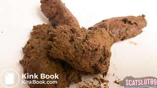 Close-Up Shit from My Loose Asshole