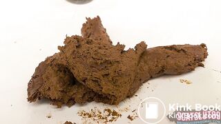 Close-Up Shit from My Loose Asshole