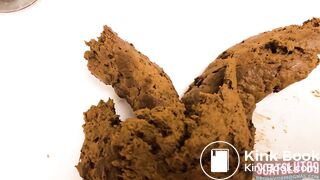 Close-Up Shit from My Loose Asshole